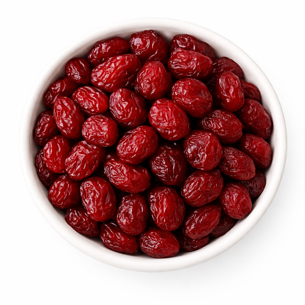 Dried & sweetened cranberries